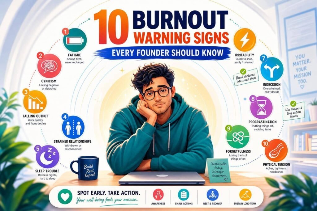 10 Burnout Warning Signs Every Founder Should Know