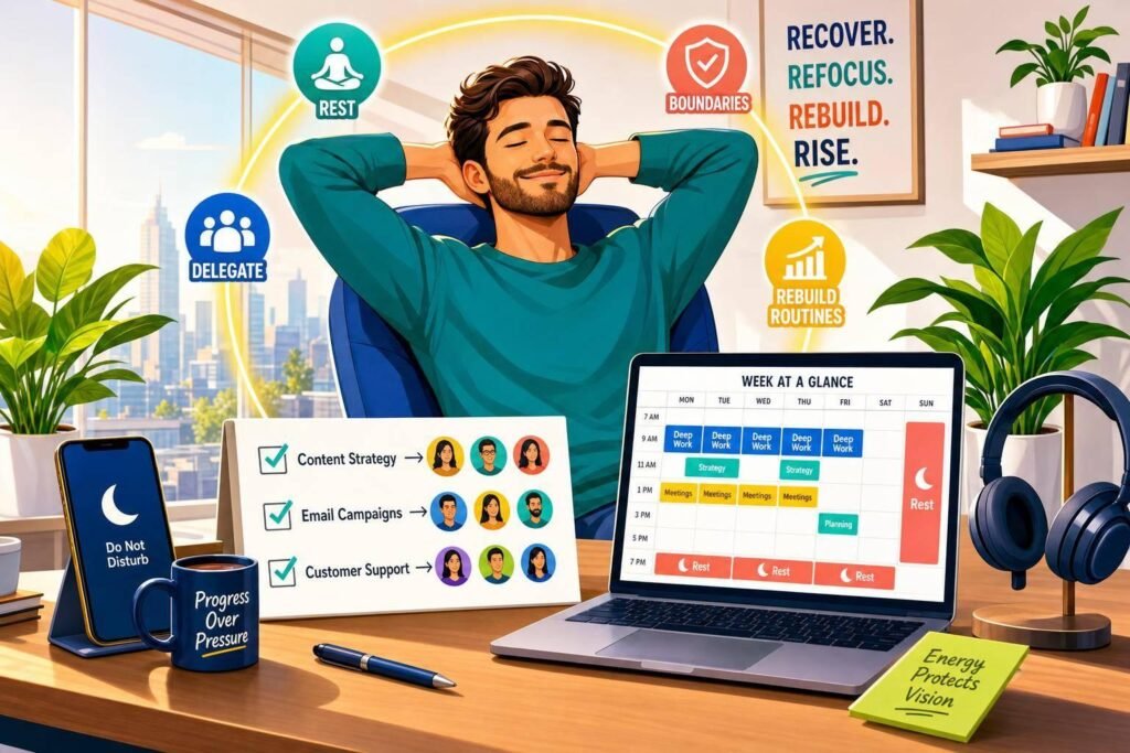 Burnout Recovery: Lessons from Successful Entrepreneurs